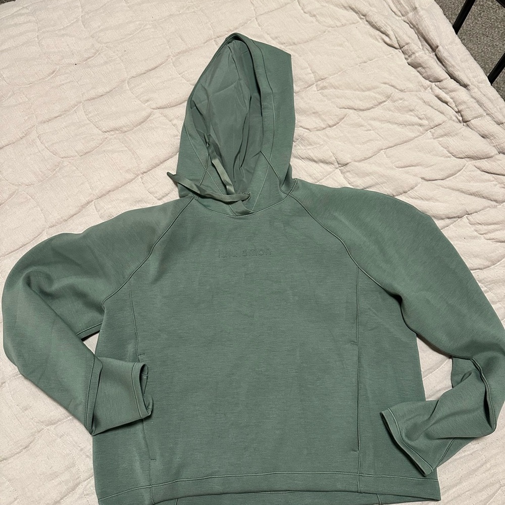 Green Hooded Sweatshirt
